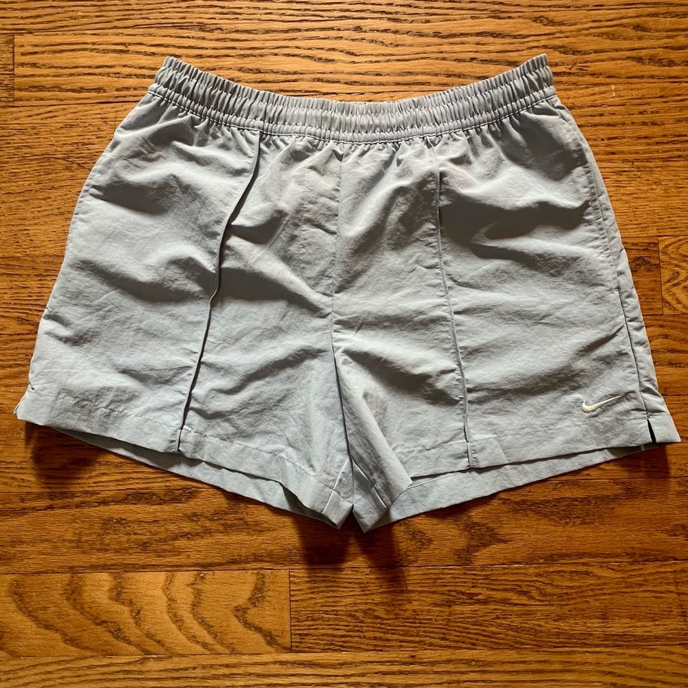 Nike Light Gray Athletic Shorts